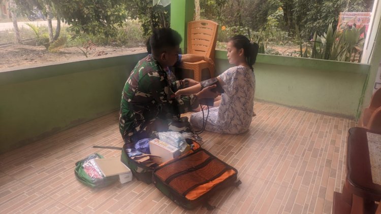 Bentuk Pengabdian Satgas Pamtas RI-MLY YONARMED 16 TK yang Dirasakan oleh Masyarakat