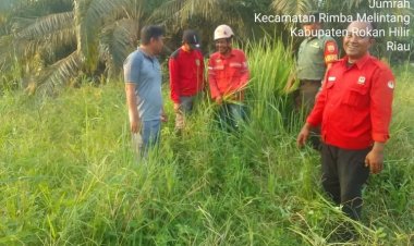 Anggota Koramil 05/RM dan MPA Patroli Antisipasi Karhutla di Kepenghuluan Jumrah