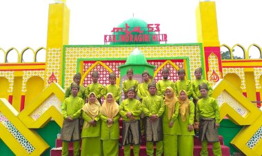 AHMAD EPENDI ; Ribuan Peserta Pawai,Meriah ini Hendaknya Jadi Doa Mengemakan Nilai Al-Quran