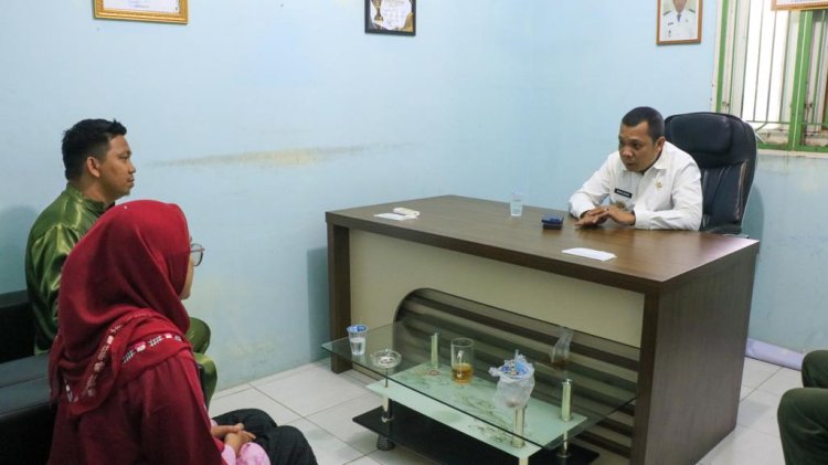Sidak Kantor Kelurahan Sungai Sibam dan Kampung Bandar