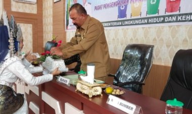 Bekerjasama Dengan P3ES KLHK, DLH Rohil Gelar Sosialisasi Pengelolaan Sampah Perkotaan