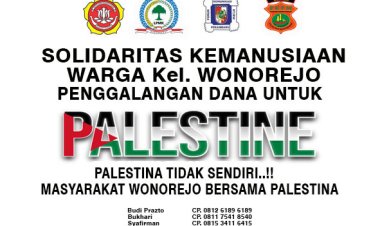 Solidaritas Kemanusiaan Untuk Palestina  Dari LPMK Kelurahan Pekanbaru  Hentikan Genocida Atas Rakyat Palestina