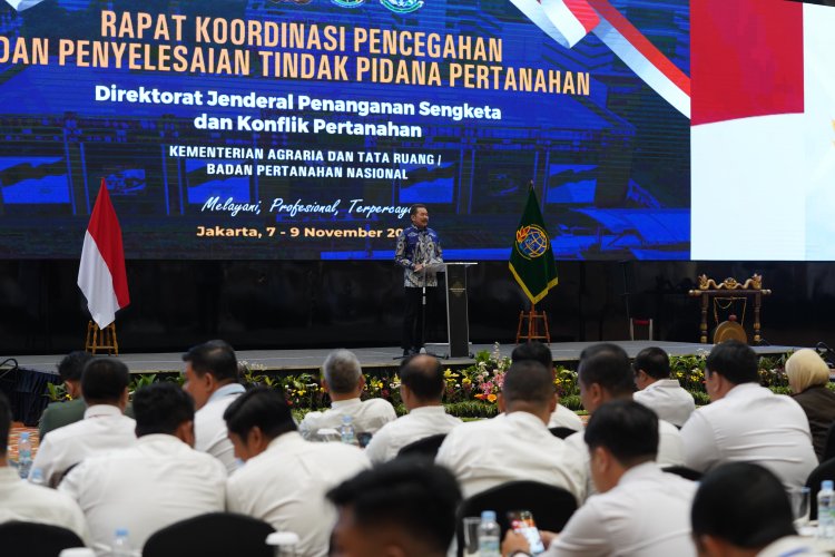 Jaksa Agung ST Burhanuddin: “Jangan Berikan Ruang Gerak Mafia Tanah yang Melemahkan Wibawa Pemerintah”