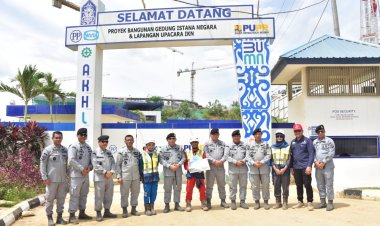 Kepala Bakamla RI Melakukan Tinjauan Lapangan di Lahan IKN Nusantara