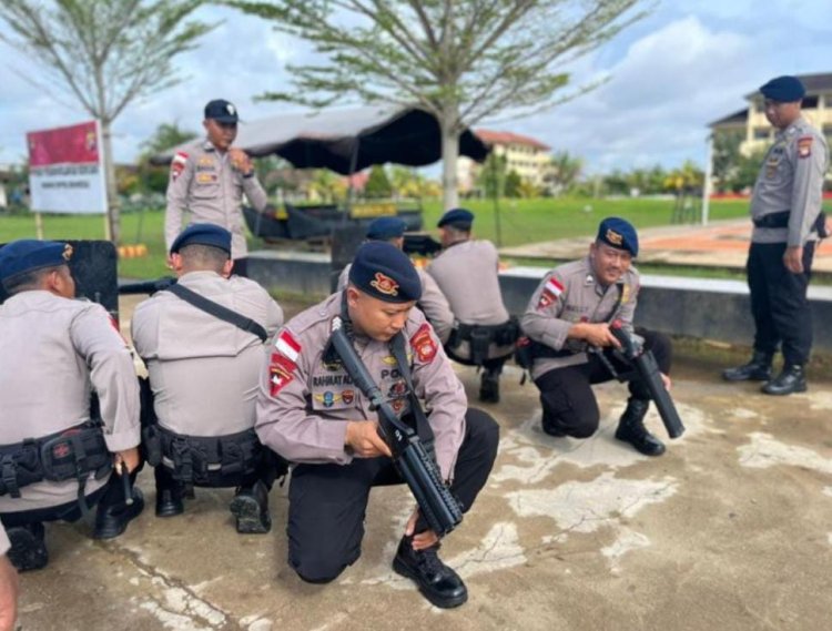 PHH Satbrimob Polda Kalbar Terus Pertajam Kemampuan