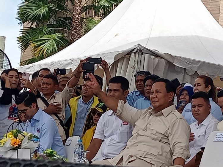 Puluhan Ribu Masyarakat Multi Eknis di Kalbar Pendukung Paslon Nomor 2 Prabowo Gibran Siap Satu Komando Menangkan Prabowo 