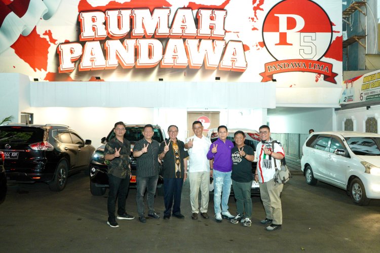 Konsolidasi, Pandawa Lima Riau Optimistis Bersama Prabowo-Gibran " Menang Sekali Putaran"