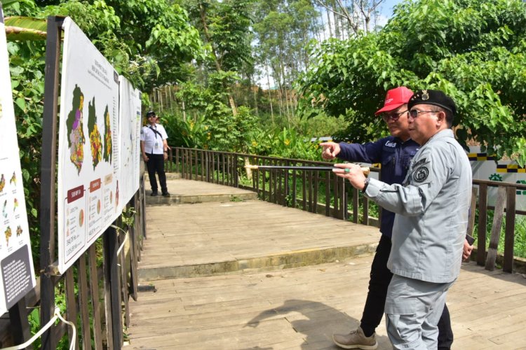 Kepala Bakamla RI Melakukan Tinjauan Lapangan di Lahan IKN Nusantara