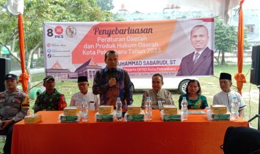 "Ketua DPRD Pekanbaru Adakan Sosialisasi Peraturan di Jalan Hangtuah RT 01 RW 08"