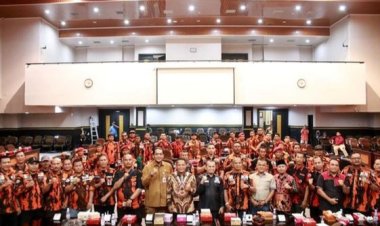 "Puluhan Anggota Ormas PP Siap Mendukung Kinerja DPRD Kota Pekanbaru"