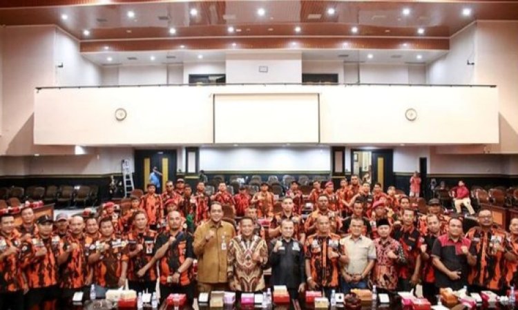 "Puluhan Anggota Ormas PP Siap Mendukung Kinerja DPRD Kota Pekanbaru"