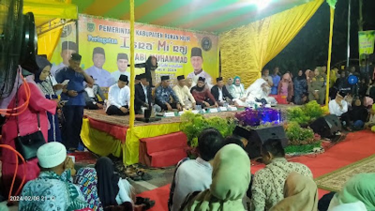 Memperingati Isra' Mi’raj 1445 H, Pemkab Rohil Mendatangkan Ustad Zacky Mirza dari Jakarta