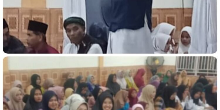 Masyarakat Bersama Pengurus Musholah AL-Fajar Memperingati Isra Miraj, Menyambut Bulan Suci Ramadhan 2024