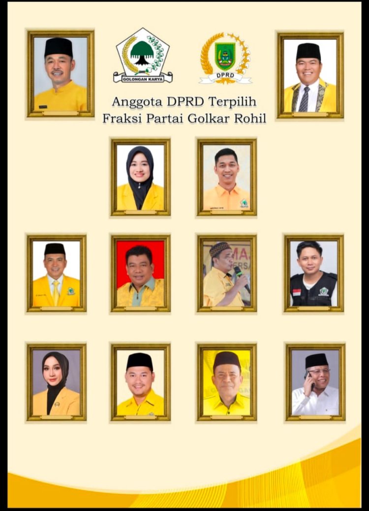 Afrizal Sintong Berhasil Mengembalikan Kejayaan Golkar di Rokan Hilir: Ini Faktanya