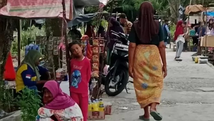 Kuburan di Bagan Hulu Mulai Didatangi Masyarakat Menjelang Ramadhan 1445 H/2024 M