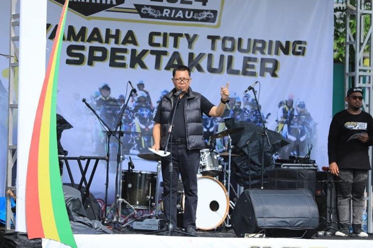 Hadiri Maxi Day Yamaha 2024 di Kota Pekanbaru: Sekdako Pekanbaru, Indra Pomi, Beri Apresiasi
