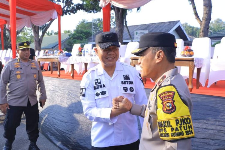 Sekdako Pekanbaru Ikuti Kegiatan Sispam Kota untuk Pengamanan Pilkada 2024