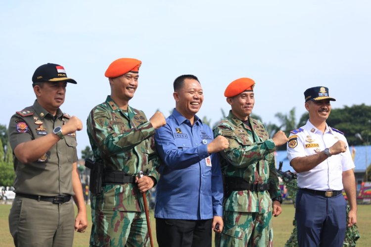 Sertijab Danyon Komando 462 Kopasgat: Letkol Pas Anang Kurniawan Berpindah Jabatan kepada Mayor Wahyu Kurniawan