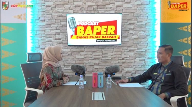 Bapenda Kota Pekanbaru Luncurkan Podcast BAPER untuk Edukasi Pajak Daerah