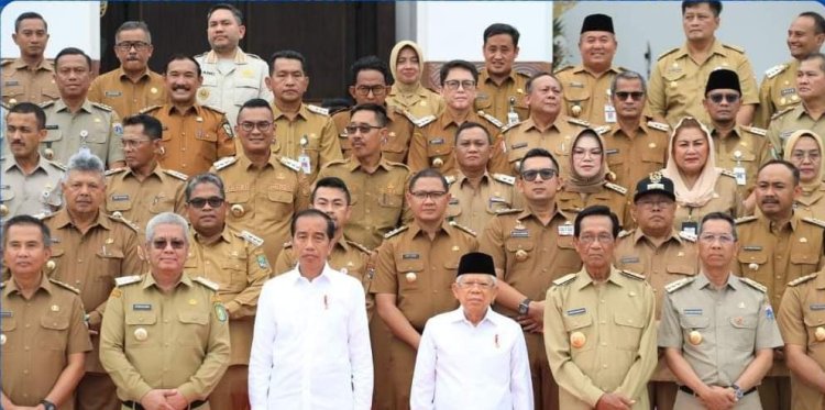 Pj Walikota Pekanbaru Hadiri Pengarahan Presiden Jokowi di Ibu Kota Nusantara