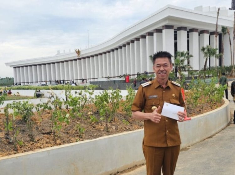 Bupati Afrizal Sintong Hadiri Pengarahan Presiden Jokowi di Ibu Kota Nusantara