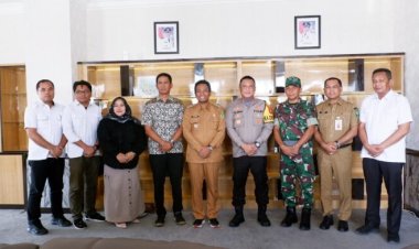 Kapolres Rohil Lakukan Cooling System Forkopimda Terkait Kekisruhan Pergantian PJ Penghulu oleh Plt. Bupati