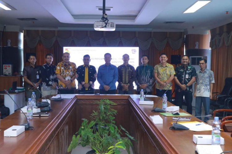 Sekdako Pekanbaru Resmikan Peta Rencana Tata Ruang Marpoyan Damai Setelah 6 Tahun