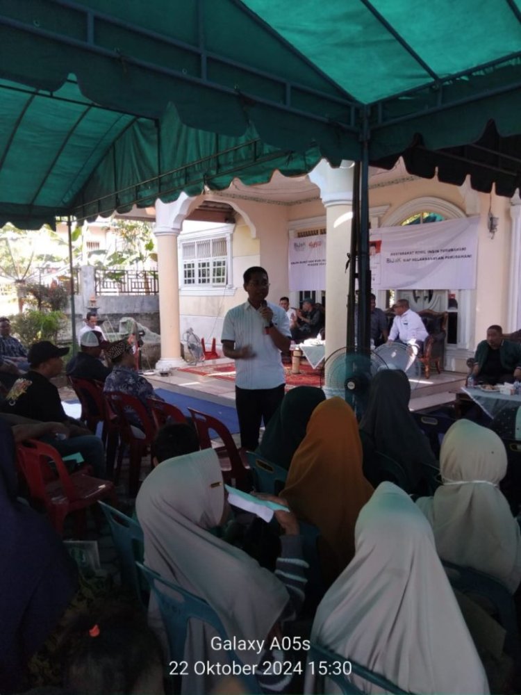 Kampanye Dialogis Paslon BIJAK di Bagan Sinembah, Ratusan Warga Antusias Sambut Visi Perubahan