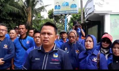 Kader Partai NasDem di Deli Serdang Lepas Seragam, Protes terhadap Kepemimpinan Ali Yusuf Siregar