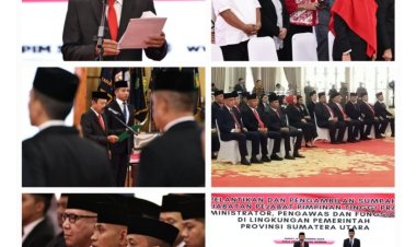 Maksimalkan Kinerja Pemprov Sumut, Agus Fatoni Lakukan Rotasi dan Lantik ASN, Tekankan Netralitas dan Profesionalisme
