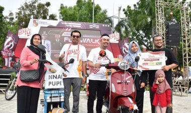 Wakil Ketua DPRD Pekanbaru Ginda Burnama Hadiri Peluncuran Logo dan Tema Hari Jadi Pekanbaru ke-240