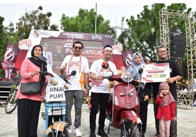 Wakil Ketua DPRD Pekanbaru Ginda Burnama Hadiri Peluncuran Logo dan Tema Hari Jadi Pekanbaru ke-240