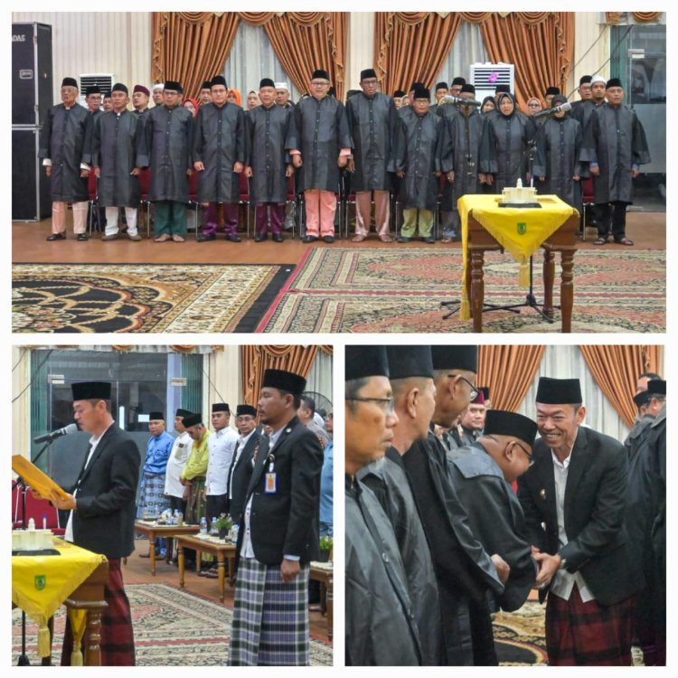 Pemkab Rohil Gelar Malam Ta’aruf dan Kukuhkan Dewan Hakim MTQ XIX 