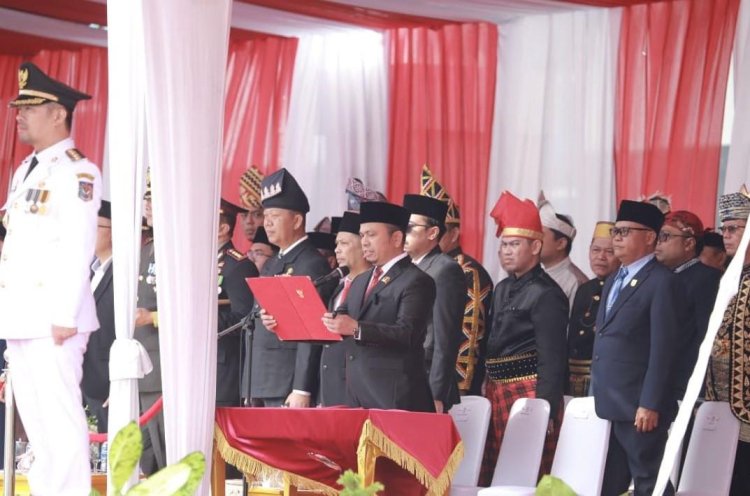 Pimpinan DPRD dan Pemko Pekanbaru Rayakan HUT ke-79 RI