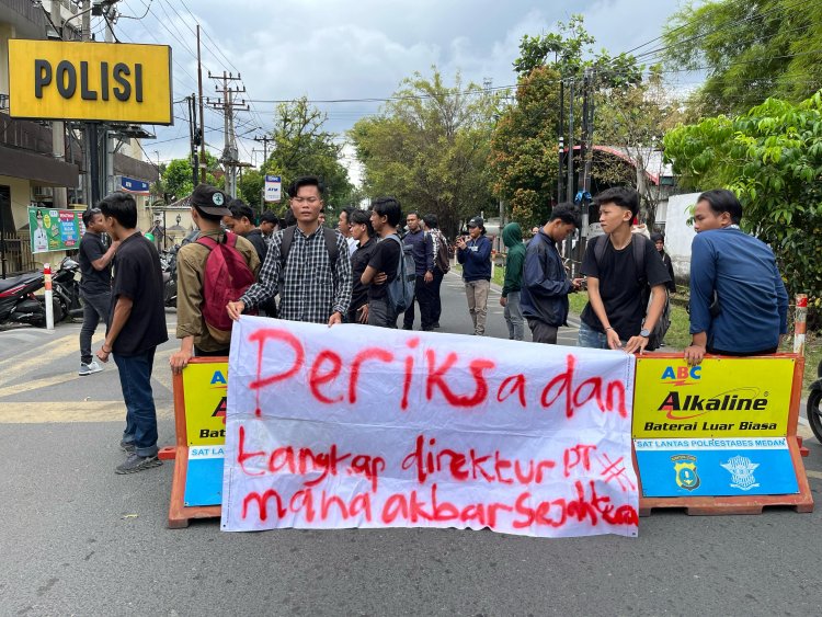 Mahasiswa Desak Kapolrestabes Medan Periksa Direktur PT MAS atas Dugaan Penyelewengan Izin Usaha