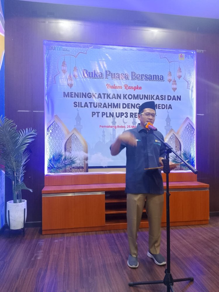 PLN UP3 Rengat Gelar Buka Puasa Bersama, Perkuat Sinergi dengan Wartawan 