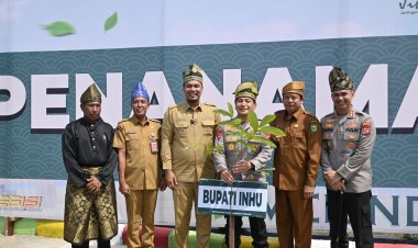 Tanam Pohon di Danau Raja, Kapolda Riau Tunjukkan Cinta Alam dan Budaya