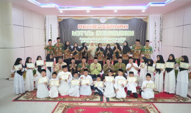 Akhirusanah MDT Syahabuddin: Tekad Cetak Generasi Bermarwah