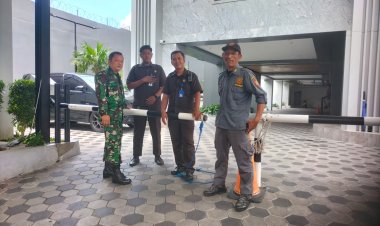Aksi Humanis Babinsa di Hotel Moxy Surakarta