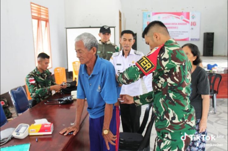 TNI Hadir, Lansia Perbatasan Tak Lagi Sendiri