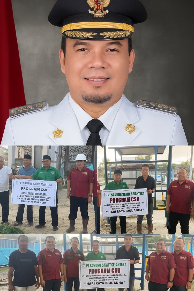 Semangat Idul Adha, Bupati Inhu Ajak Perusahaan Salurkan Hewan Kurban