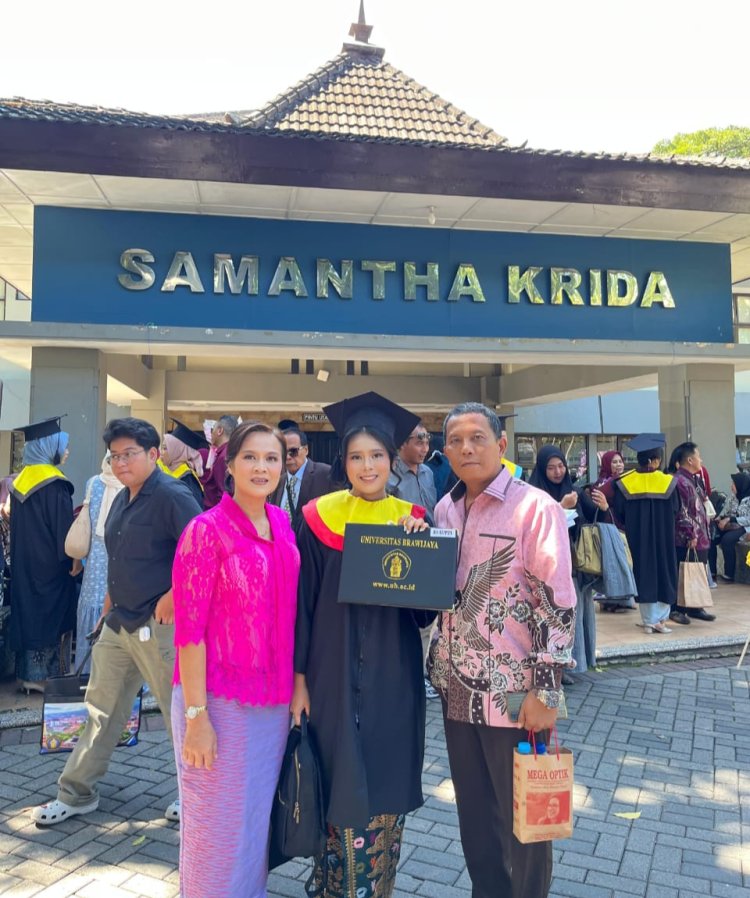 Wisudawan Terbaik UB Asal Medan Raih IPK 3,85 Cumlaude