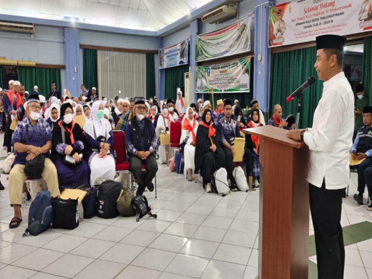 440 Jamaah Haji Kampar Tiba Selamat, Disambut Bupati Ahmad Yuzar