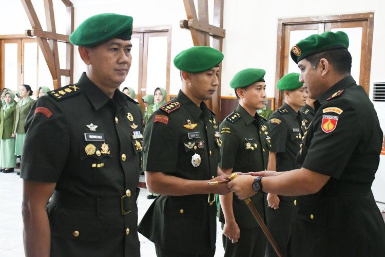 Letkol Inf Dhanu Resmi Pimpin Kodim 0724/Boyolali