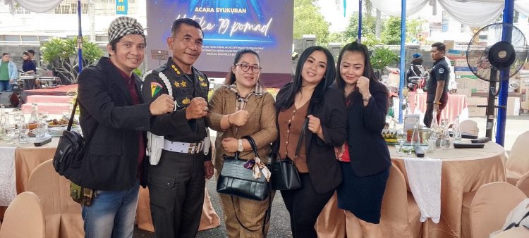 FRN Polri Sumut Hadiri HUT ke-79 POMAD Kodam I/BB