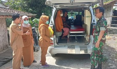 Babinsa dan Puskesmas Evakuasi Pasien ODGJ di Boyolali