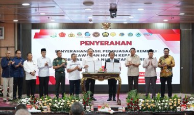 Negara Kuasai Kembali 1 Juta Ha Hutan dan TNTN, Gubri Hadir Saksikan