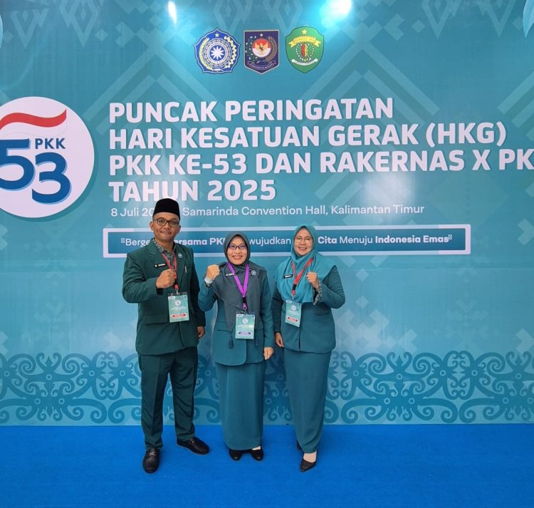 TP PKK Siak Hadiri Rakernas X 2025 di Samarinda