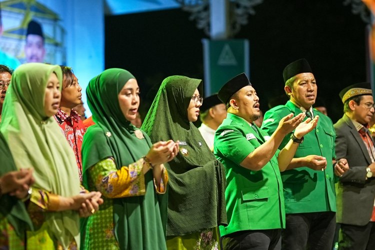 Ribuan Kader Hadiri Pelantikan GP Ansor Riau di Siak