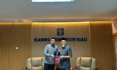Walikota Dumai dan Kakanwil Kemenkumham Riau Sepakat Perkuat Sinergi Layanan Hukum